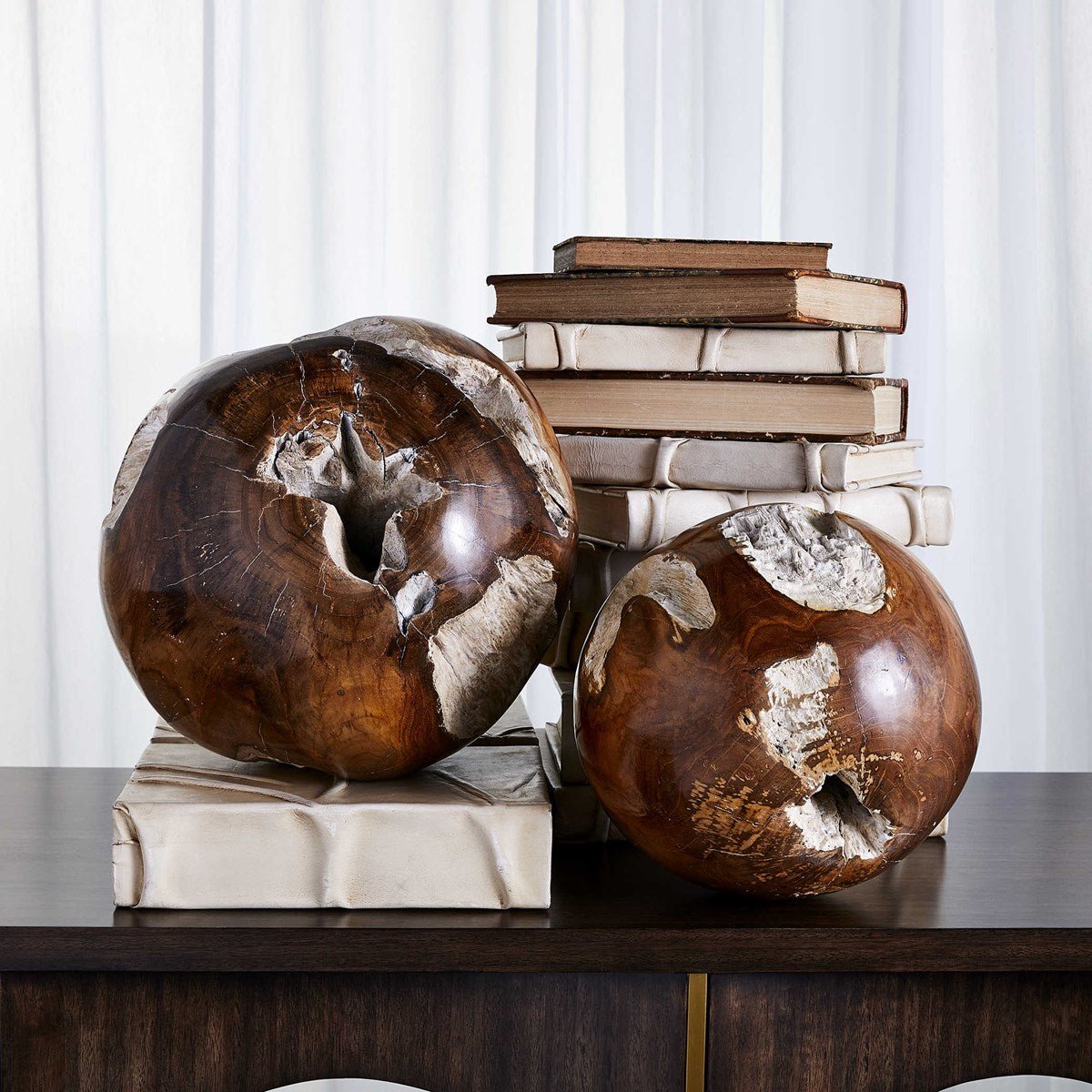 Teak Rounds, S/2 Table Decors| Uttermost