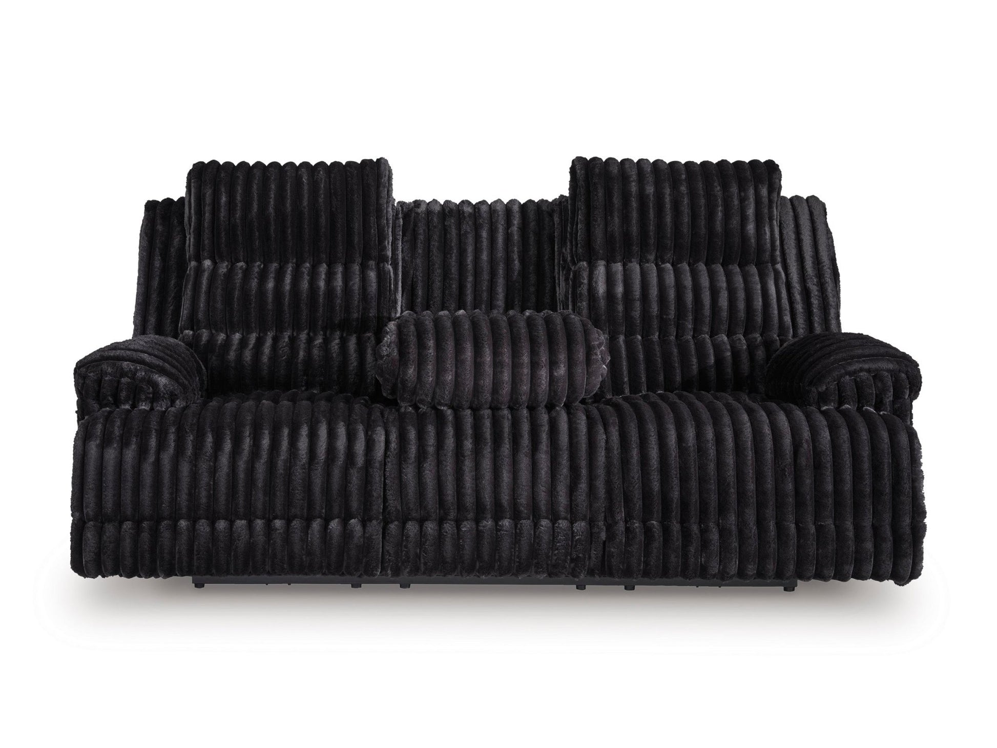 Technique Power Reclining Sofa with Drop Down Table Recliners| Ashley Homestore