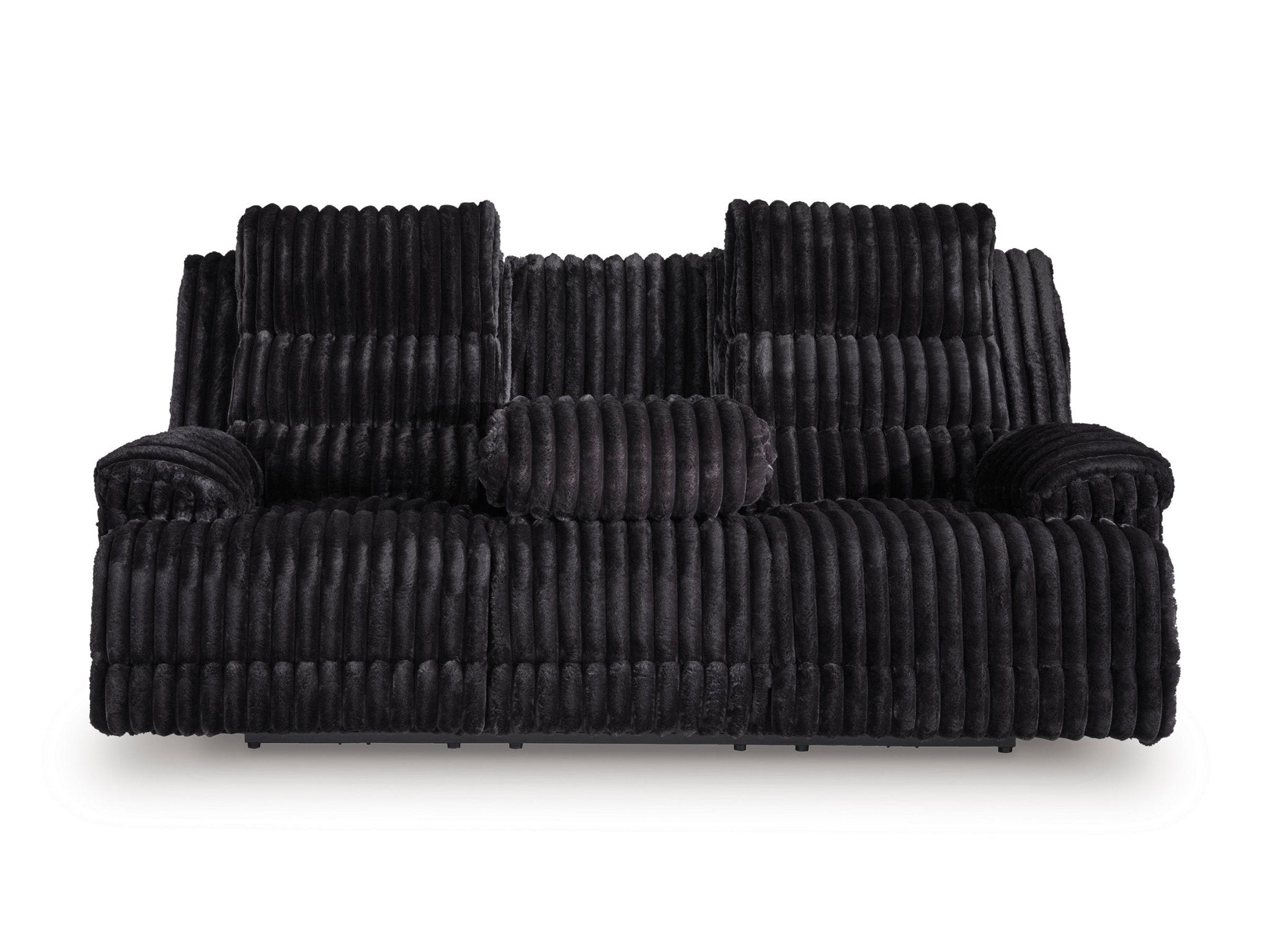 Technique Power Reclining Sofa with Drop Down Table Recliners| Ashley Homestore