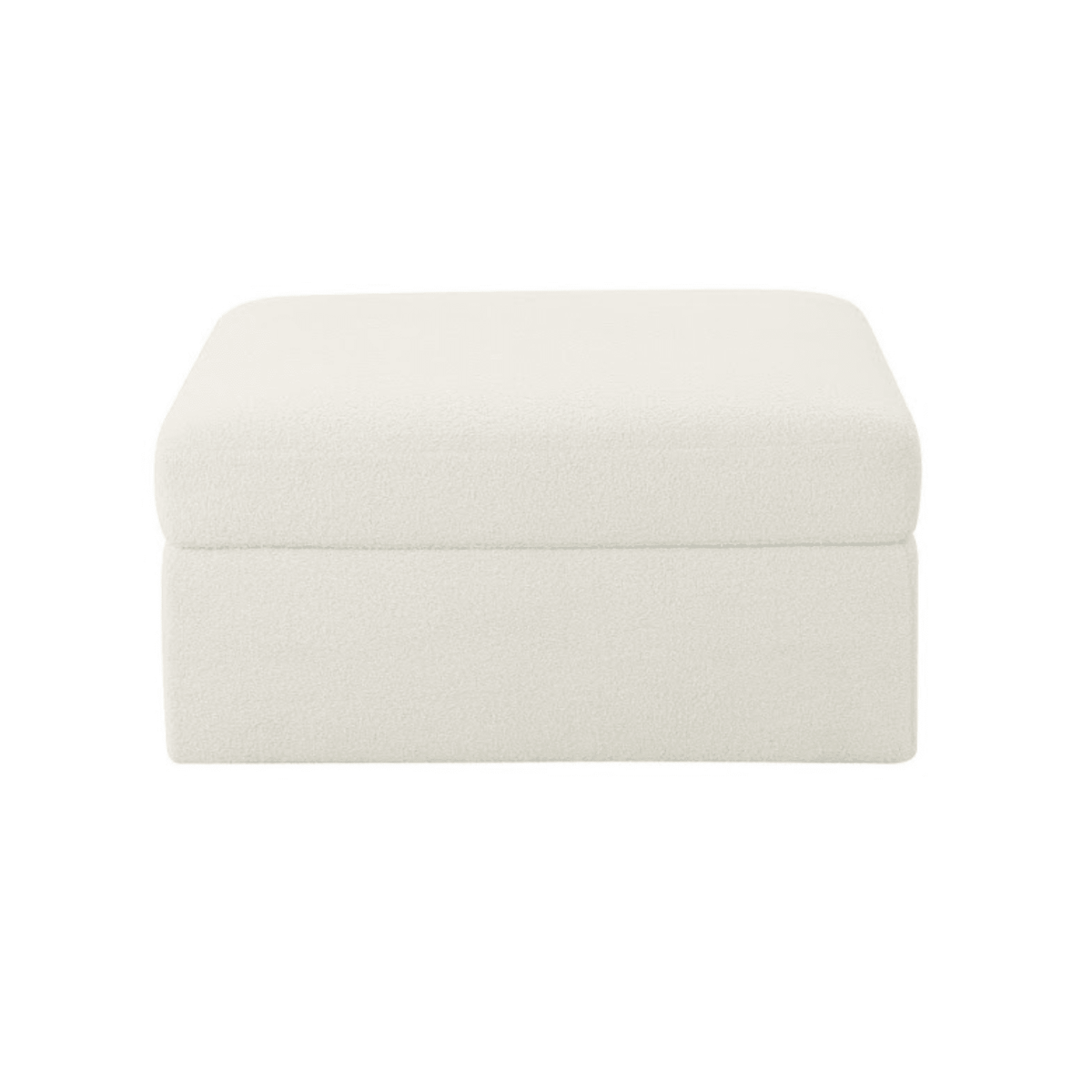 Teddy white boucle ottoman Sectionals| Roots Furniture
