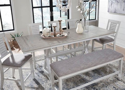 Teganville Counter Height Dining Table - Al Rugaib Furniture