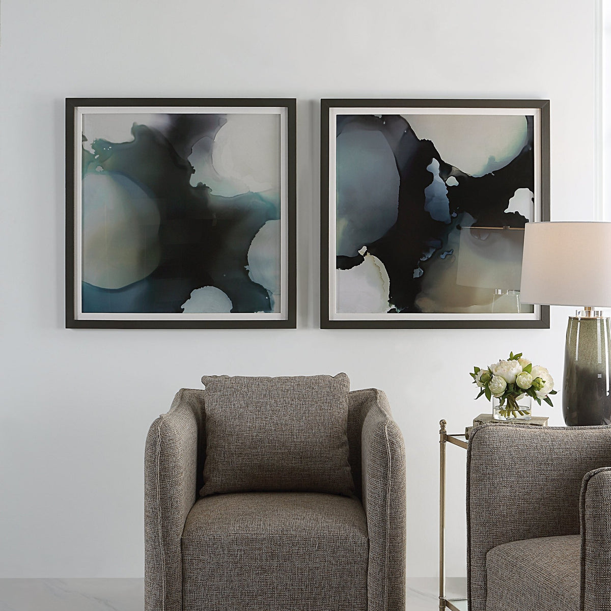 Telescopic Framed Prints, S/2 Paintings & Pictures| Uttermost