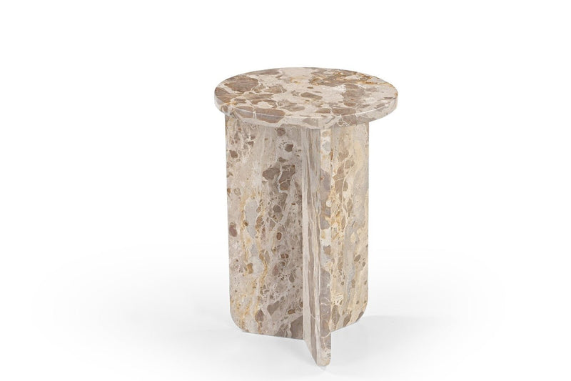 Tellis MARBLE SIDE TABLE - Al Rugaib Furniture