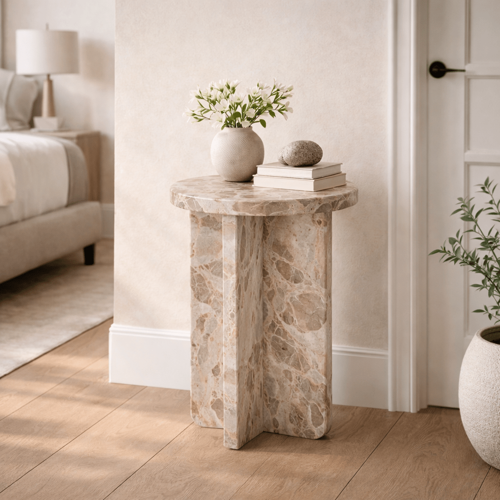Tellis MARBLE SIDE TABLE Accent & End Tables| Roots Furniture