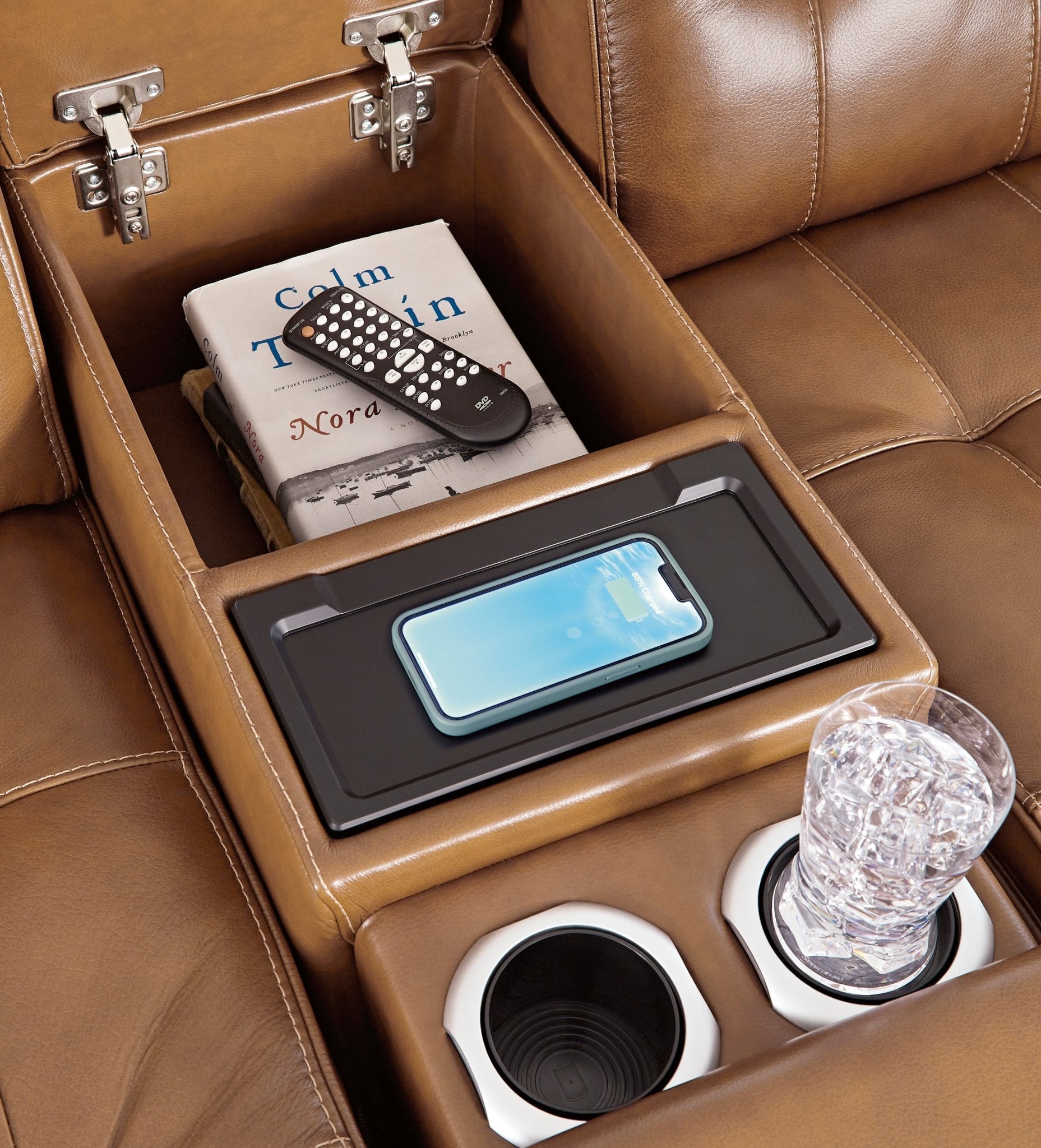 Temmpton Console with Storage Sectionals| Ashley Homestore