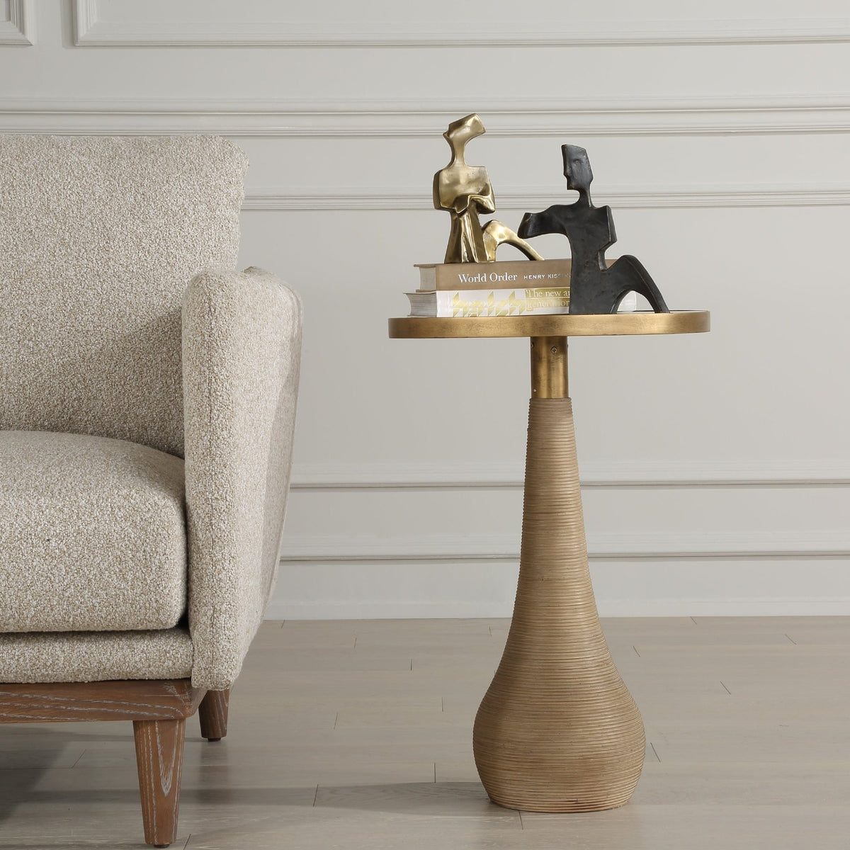 Terra Brass Accent Table Accent & End Tables| Uttermost