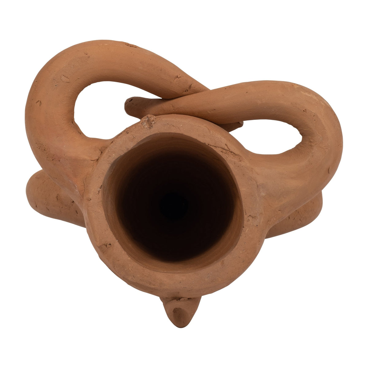 TERRACOTTA, 10" SALUTATION YOGA BUNNY, NATURAL Table Decors| Sagebrook Home