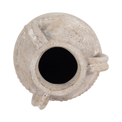 Terracotta, 10" Triple Handle Jug, Ivory - Al Rugaib Furniture