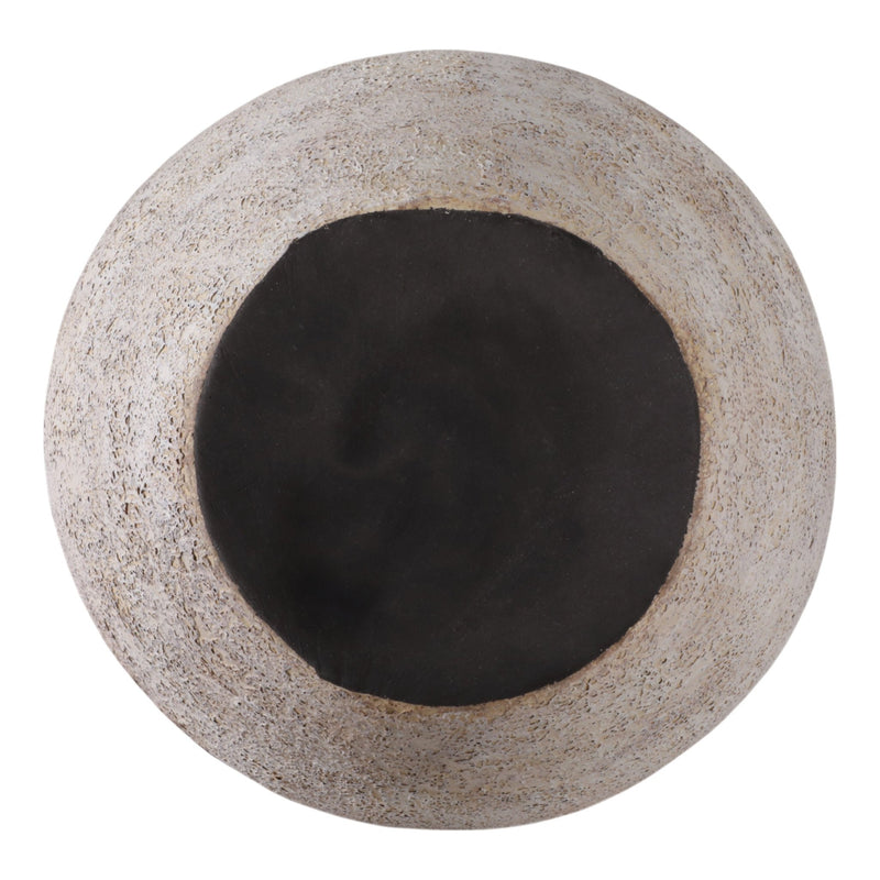 Terracotta, 17" Organic Jug With Handles, Ivory - Al Rugaib Furniture