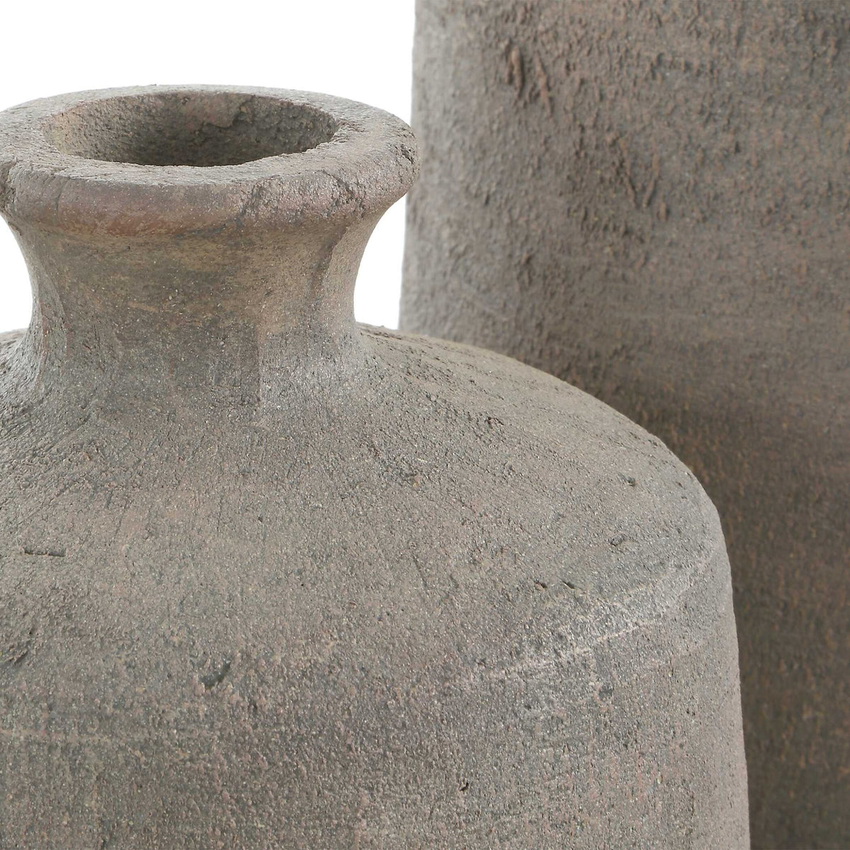 Terrene Clay Vases, S/2 Vases and Jars| Uttermost