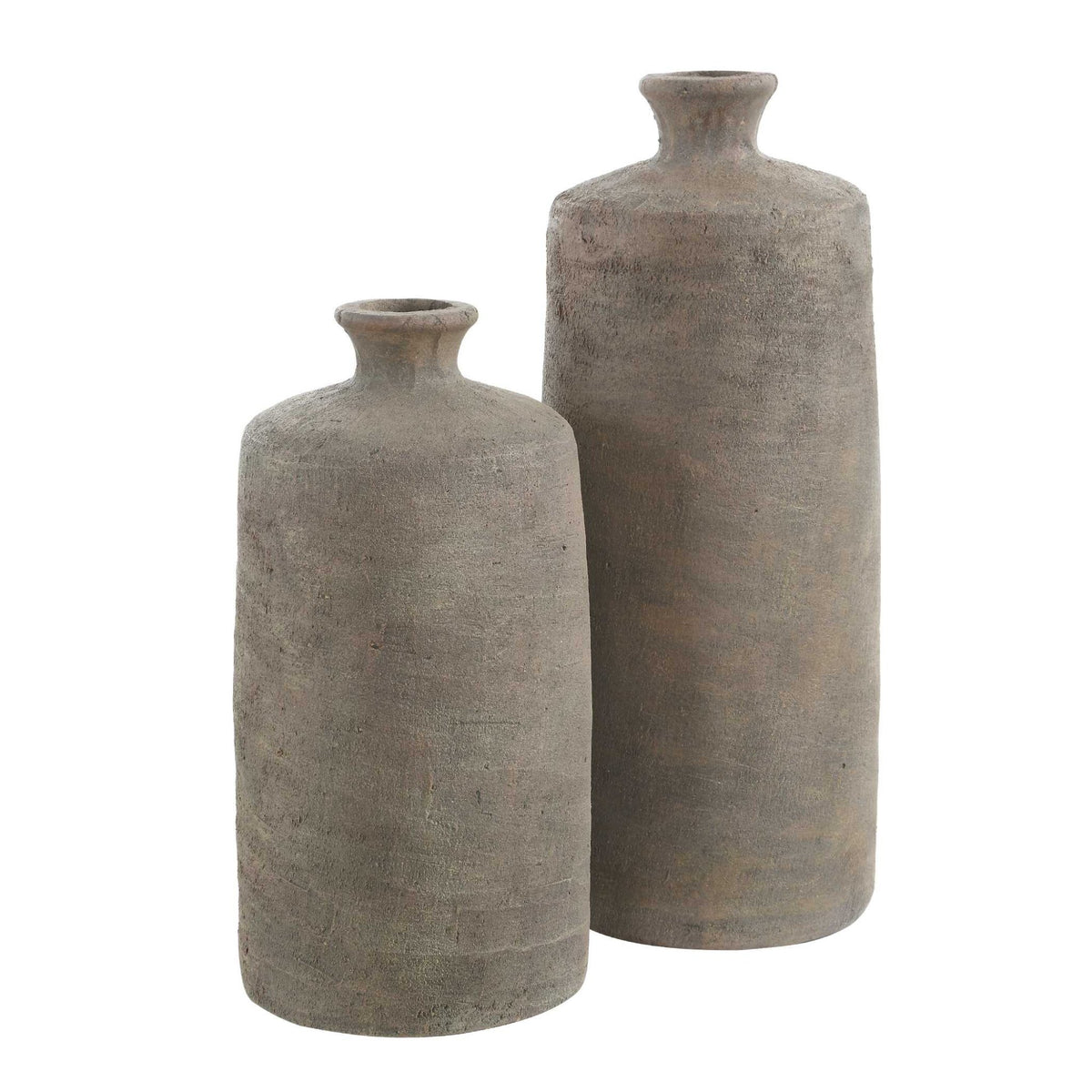 Terrene Clay Vases, S/2 Vases and Jars| Uttermost