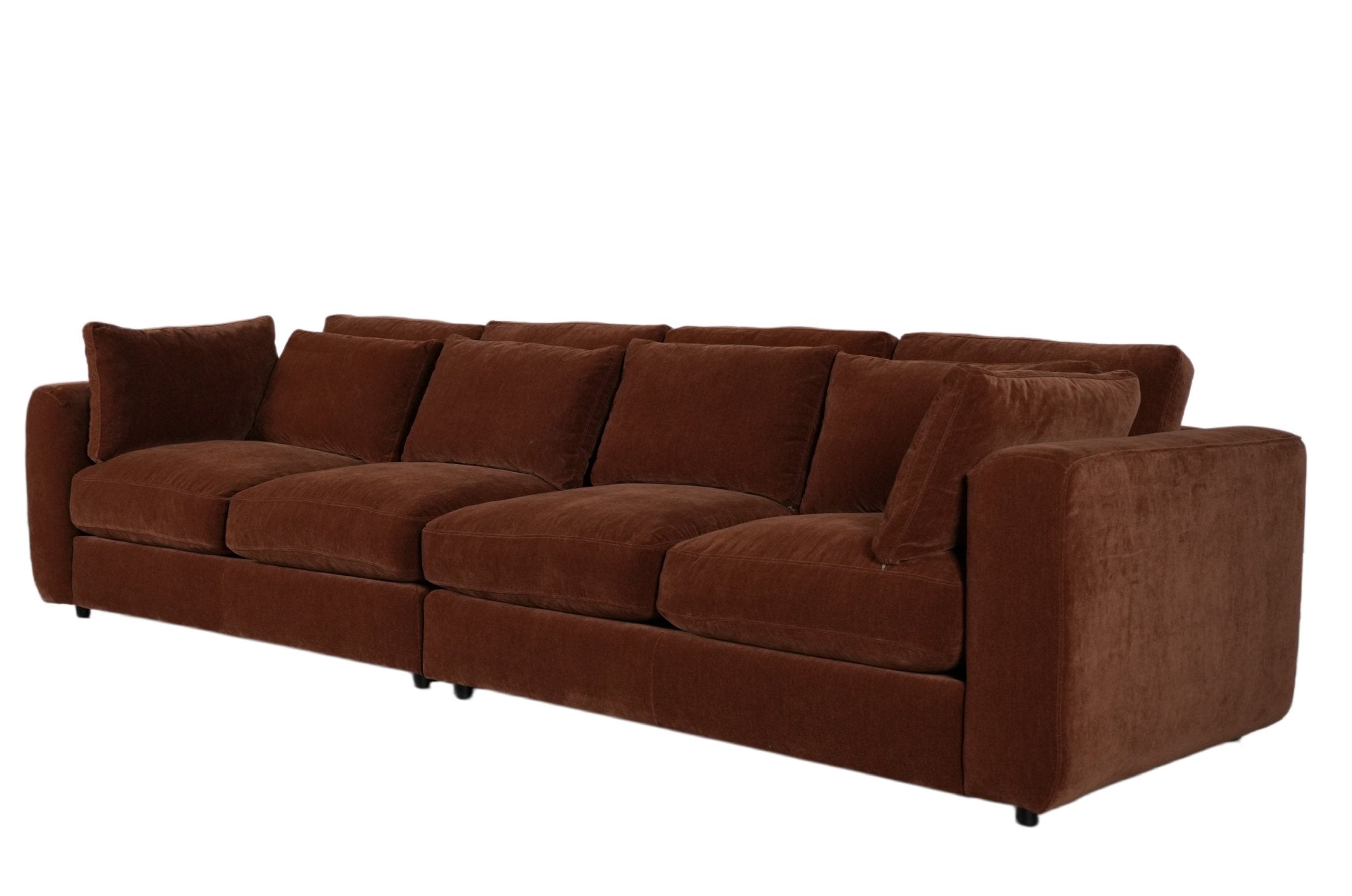 Terrona Rust Sofa 320cm Sofas & Loveseats| Roots Furniture