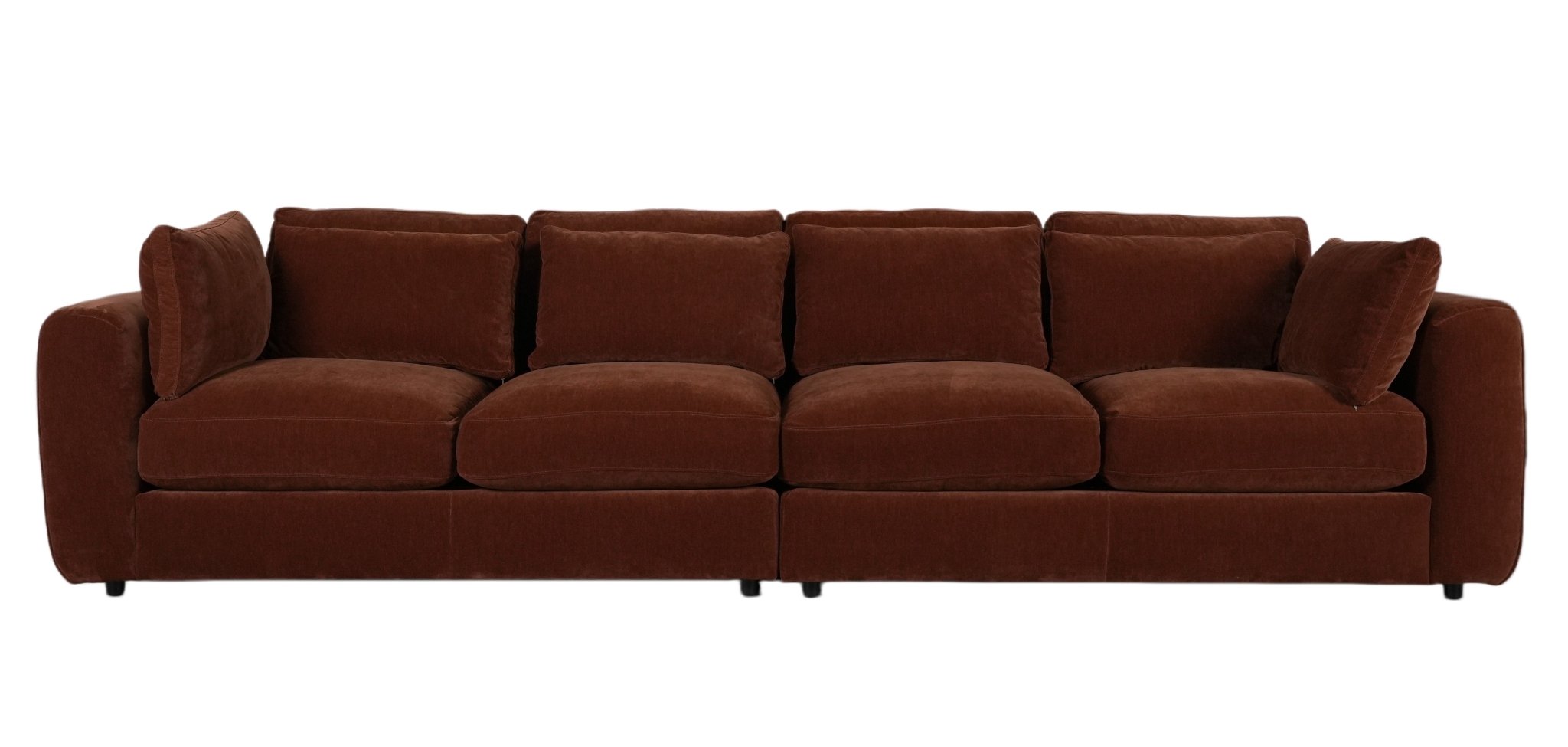 Terrona Rust Sofa 320cm Sofas & Loveseats| Roots Furniture
