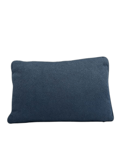 Textured Blue Cushion - Al Rugaib Furniture