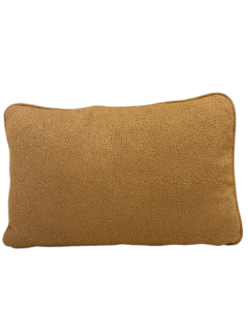 Textured Camel Brown Cushion - Al Rugaib Furniture