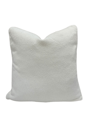 Textured White Cushion - Al Rugaib Furniture