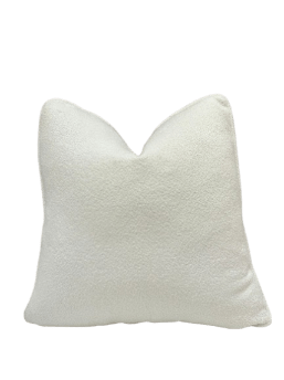 Textured White Cushion - Al Rugaib Furniture