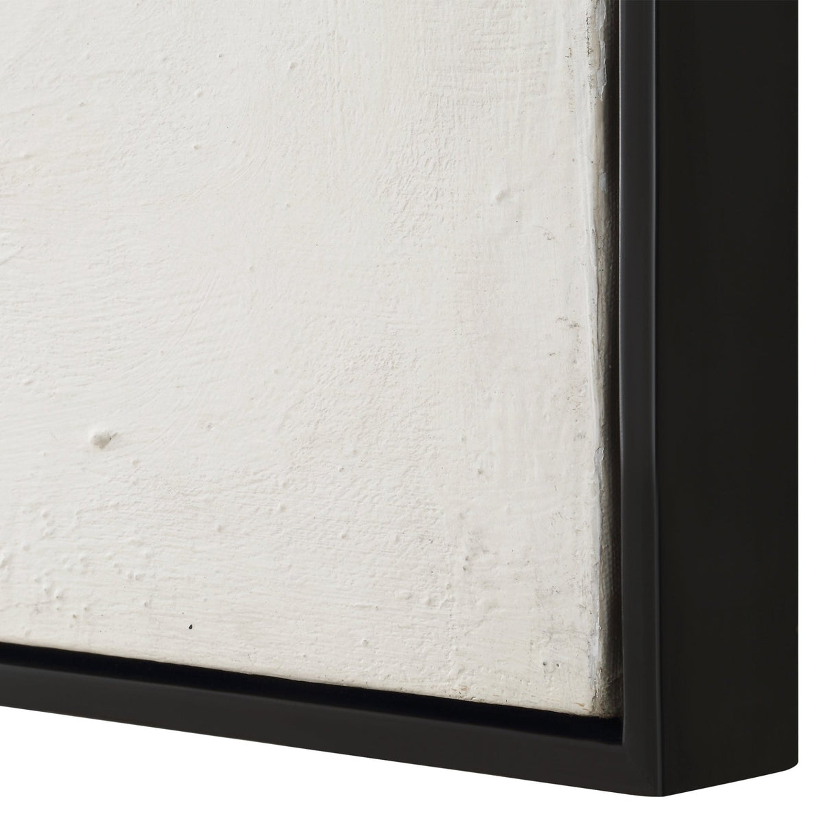 TEXTURED WHITE Hand Painted Canvas Wall Art| Uttermost