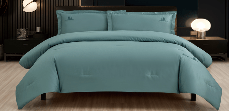 TH - E2002 Frank K Comforter Sets (4 PCS) - Al Rugaib Furniture