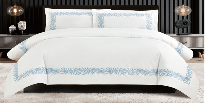 TH-E2004 Kyle Q DUVET Comforter Sets (3 PCS) Duvet Covers| Roots Furniture