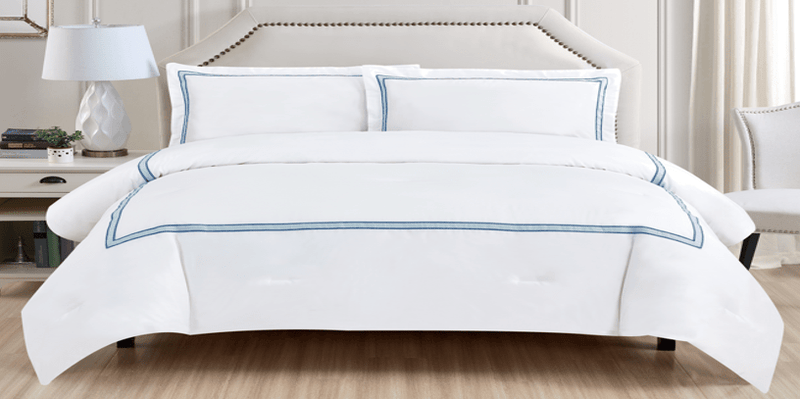 TH - E2180 Loews Q Comforter Sets (3PCS) - Al Rugaib Furniture