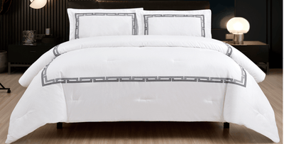 TH - E2301 Stineau K Comforter Sets (4 PCS) - Al Rugaib Furniture