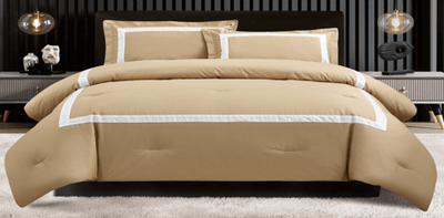 TH - E2387 Julian Q Comforter Sets (3 PCS) - Al Rugaib Furniture