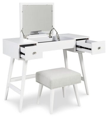 Thadamere Vanity with Stool Dressers| Ashley Homestore