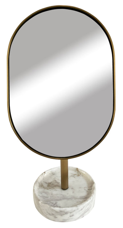 The Modena Oval Mirror - Al Rugaib Furniture