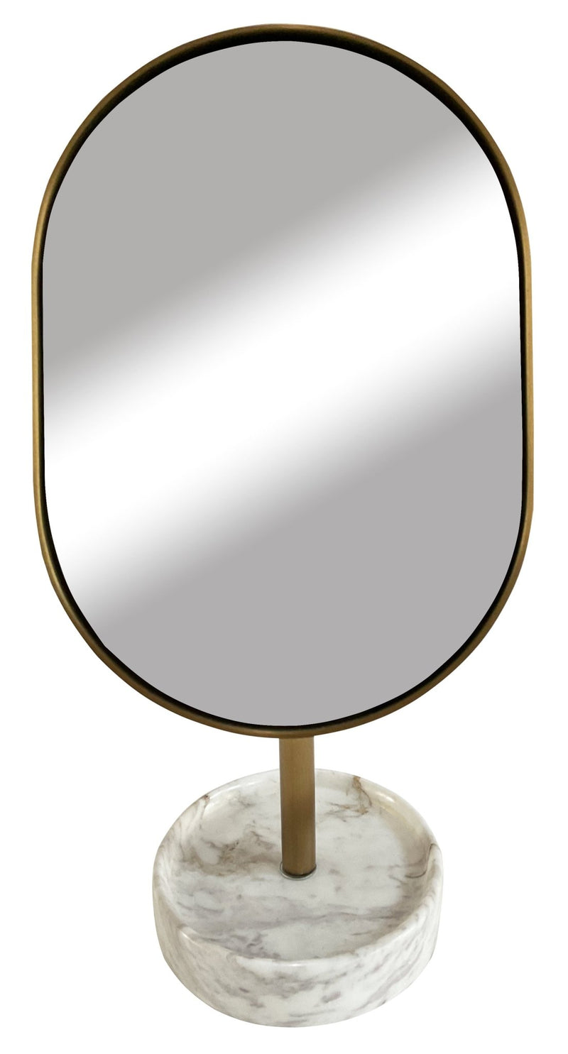 The Modena Oval Mirror - Al Rugaib Furniture