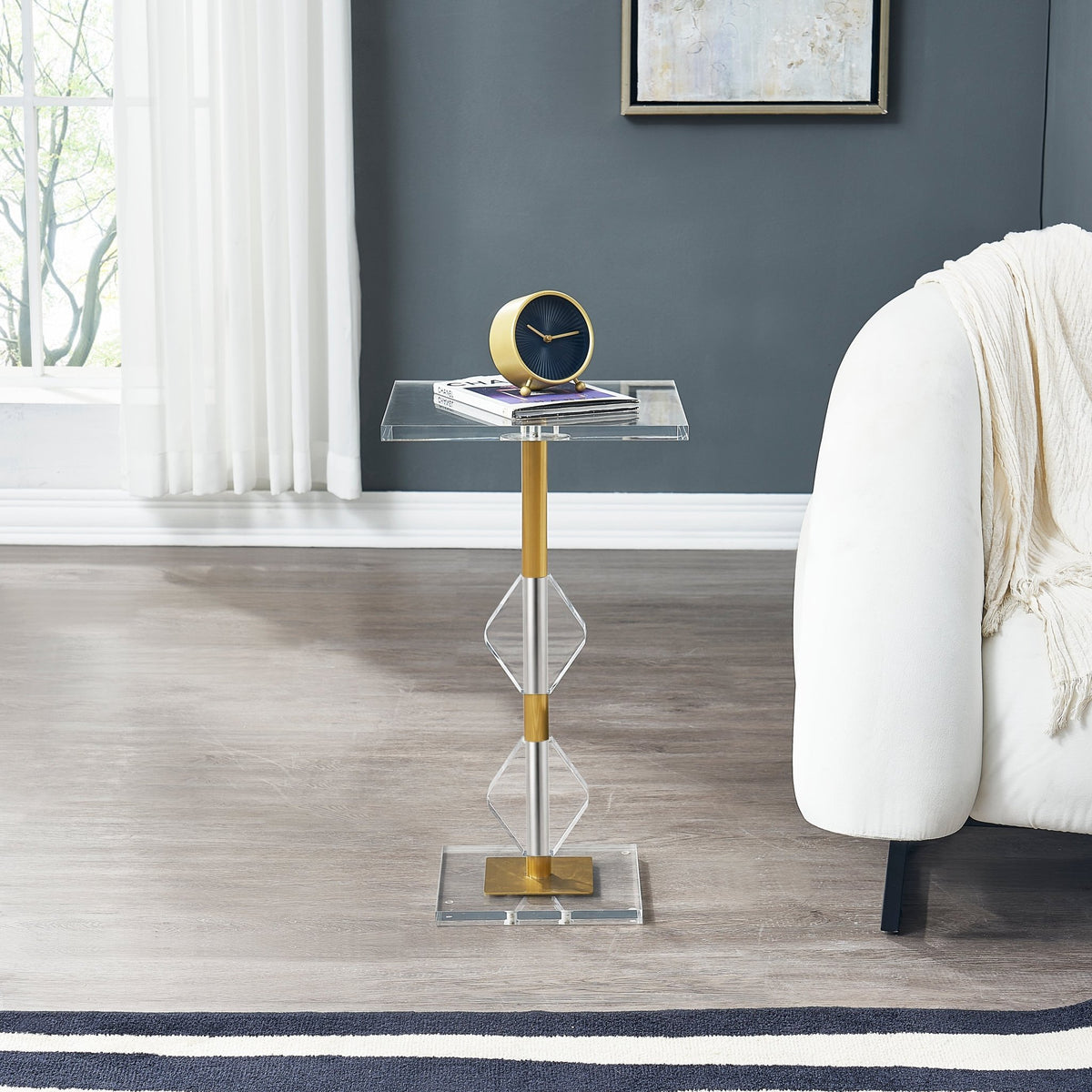 The one Acrylic Side Table Accent & End Tables| Roots Furniture