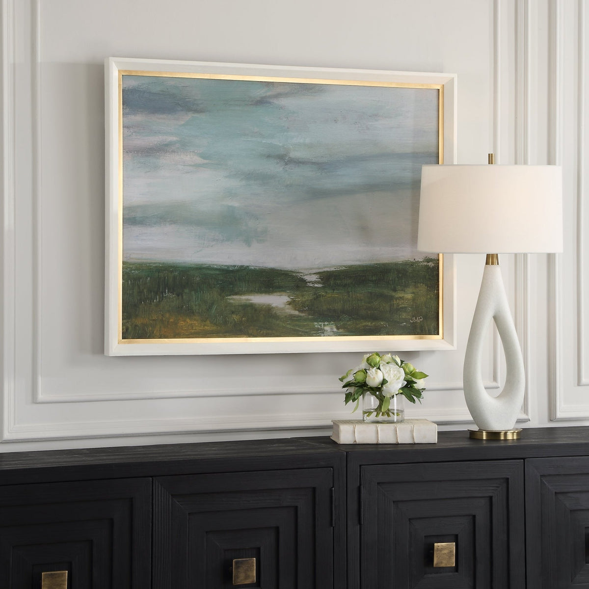 The Path Of The Water Framed Print Wall Art| Uttermost