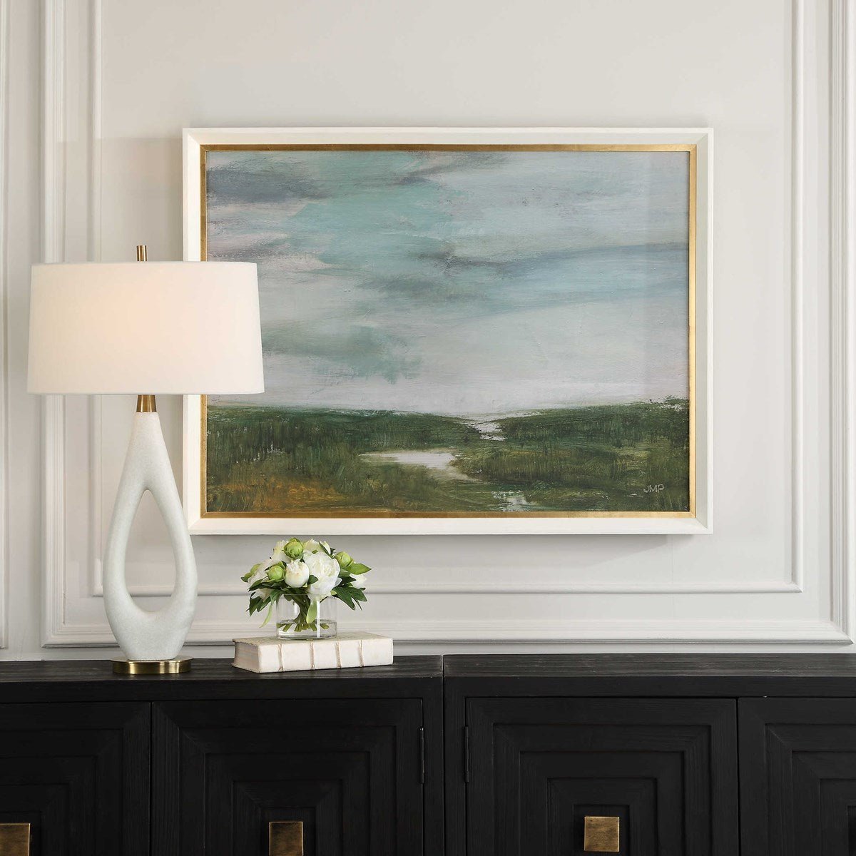 The Path Of The Water Framed Print Wall Art| Uttermost