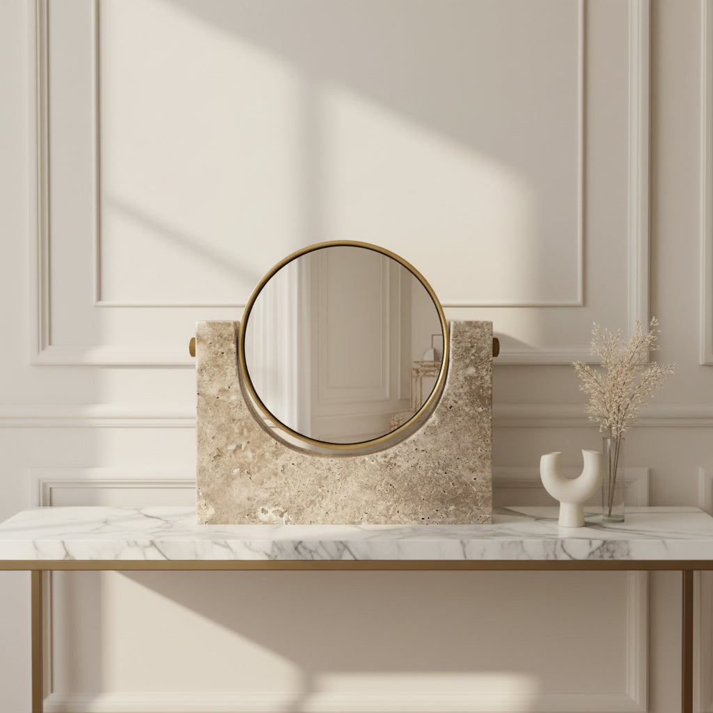 The Ravello Desk Mirror Mirrors| Roots Furniture