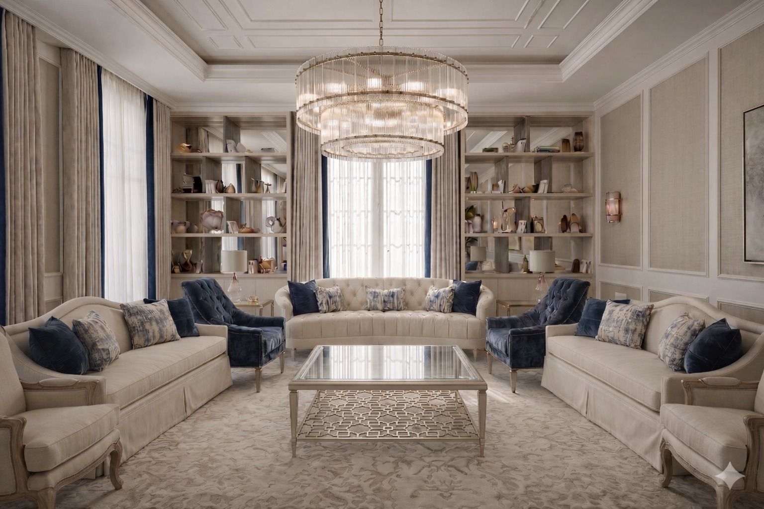 The Royal Navy Sofa Sofas & Loveseats| AlRugaib Furniture
