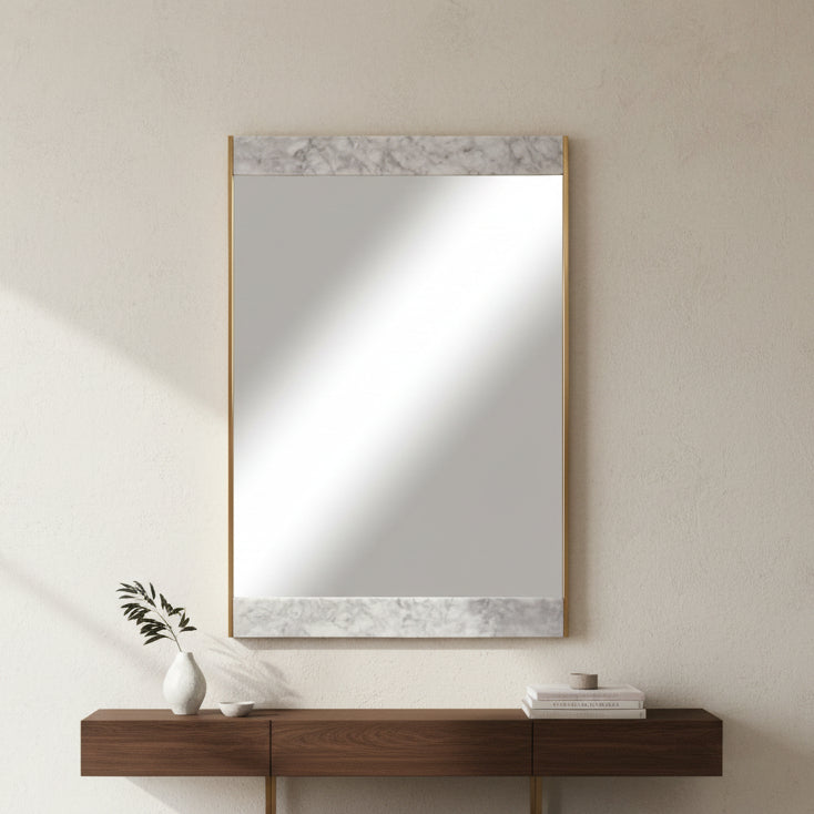 The Siena Marble Mirror Mirrors| Roots Furniture