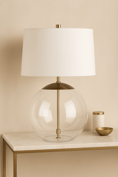 The Spire Glass table lamp - Al Rugaib Furniture