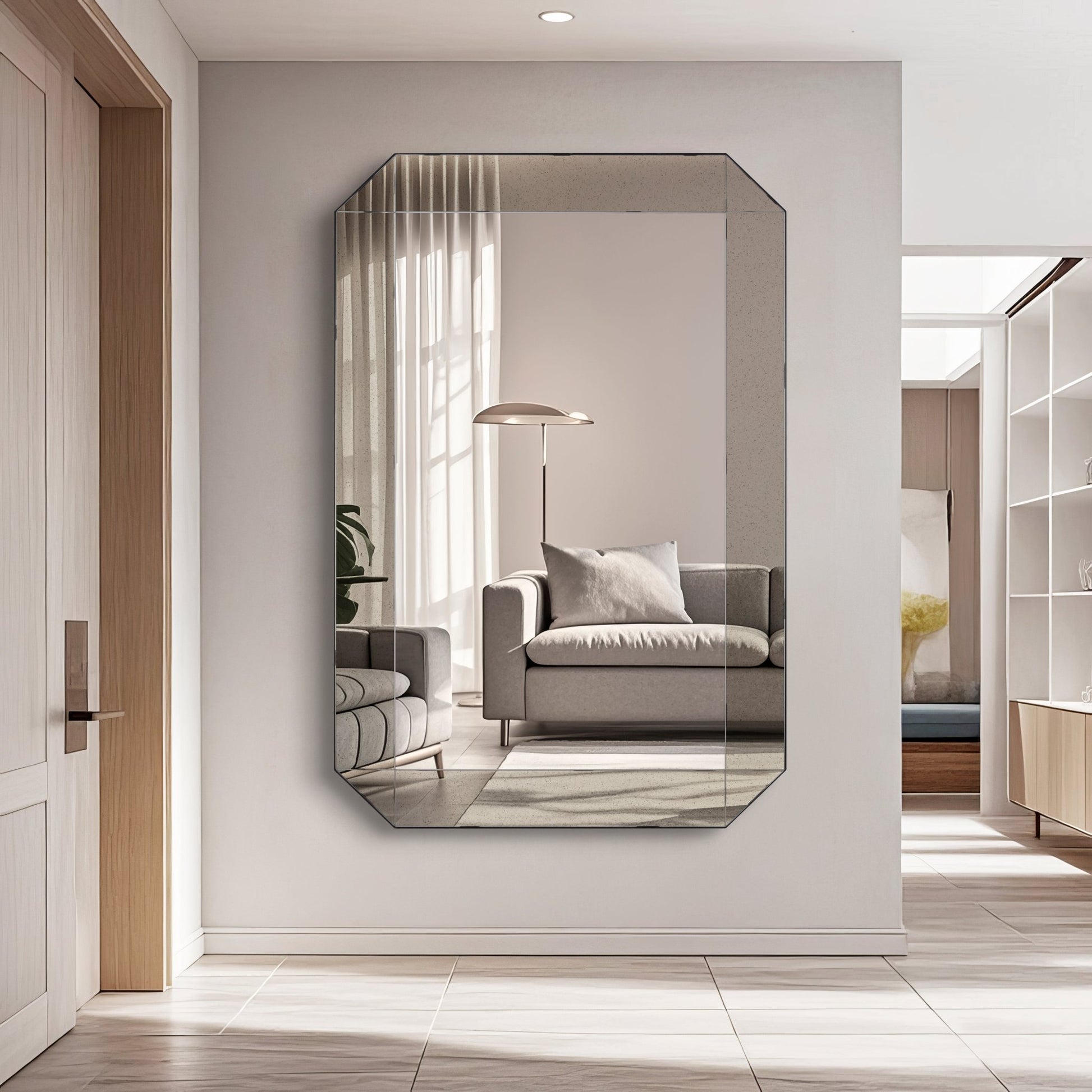 The Winslow Metal Mirror Mirrors| AlRugaib Furniture
