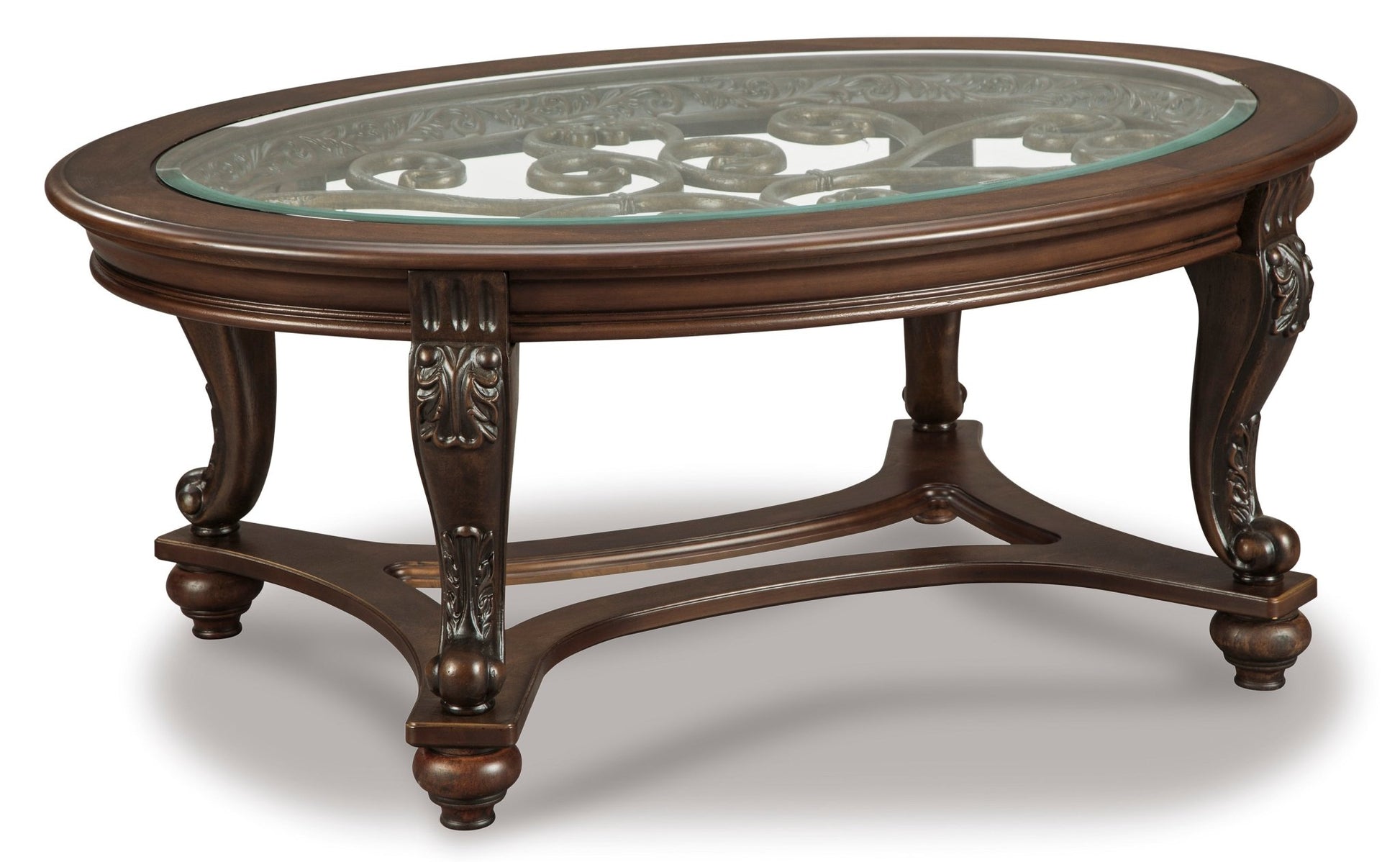Thelmshore Oval Cocktail Table Coffee Tables| Ashley Homestore