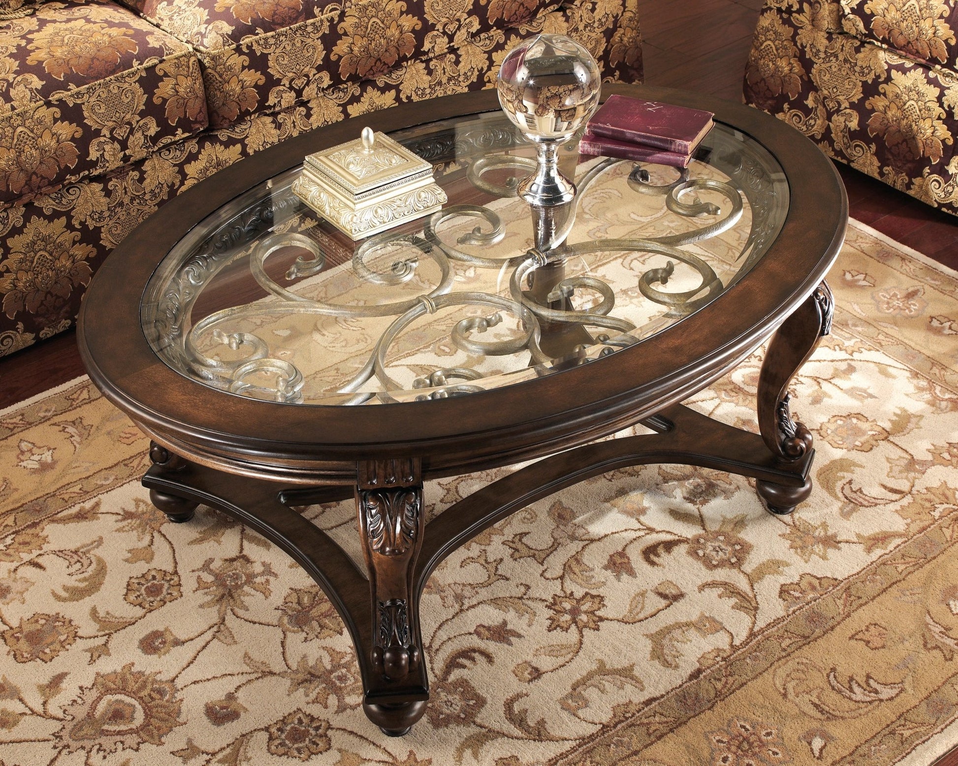 Thelmshore Oval Cocktail Table - Al Rugaib Furniture