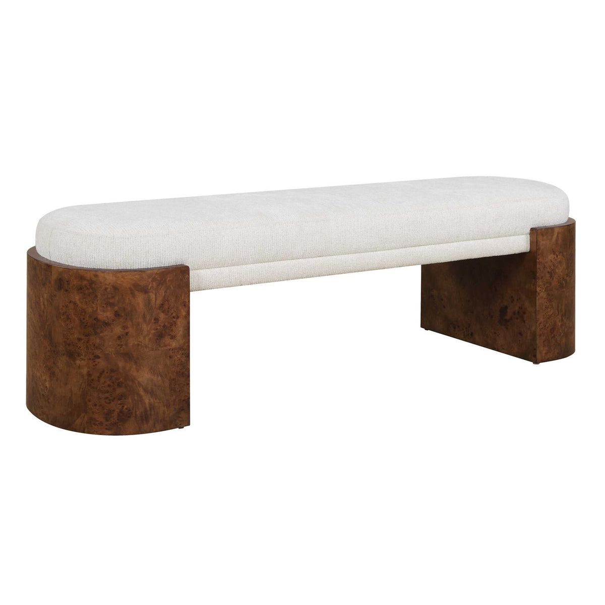 Thorian Off-White Bench Benches| Uttermost