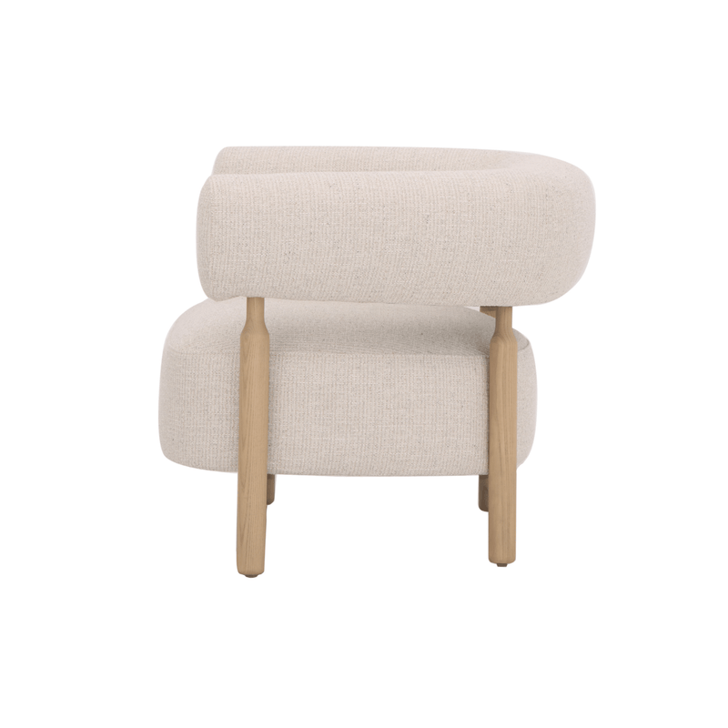 Thorne Ivory Accent Chair (89cm) - Al Rugaib Furniture
