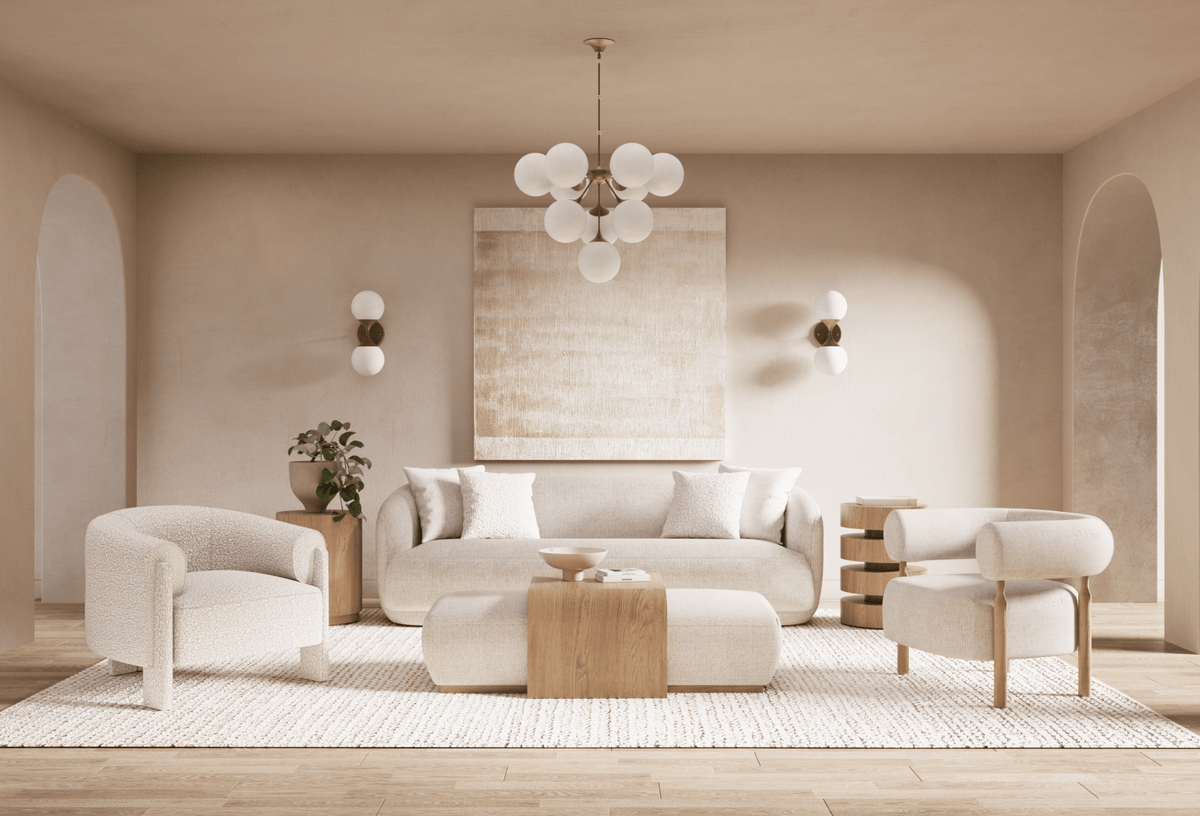 Thorne Ivory Accent Chair (89cm) Chairs| Roots Furniture