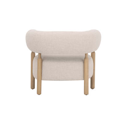 Thorne Ivory Accent Chair (89cm) - Al Rugaib Furniture