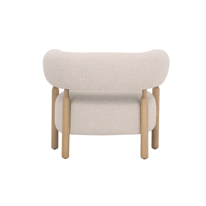 Thorne Ivory Accent Chair (89cm) - Al Rugaib Furniture