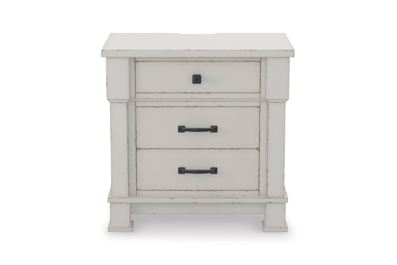 THREE DRAWER NIGHT STAND - Al Rugaib Furniture