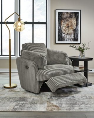 Tie-Breaker Swivel Glider Recliner Recliners| Ashley Homestore