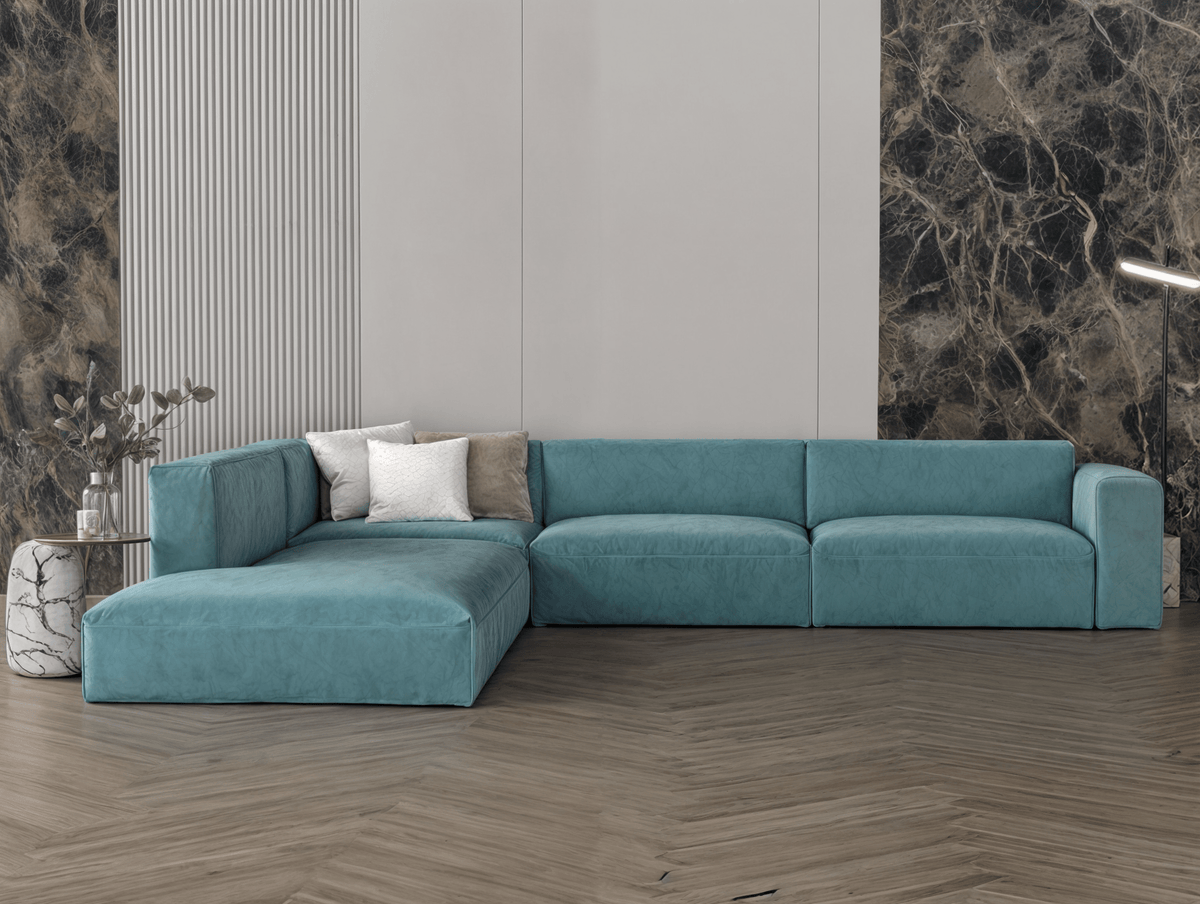 Tiffany corner sofa model "Sahar" in size 270×210 Sectionals| Oak