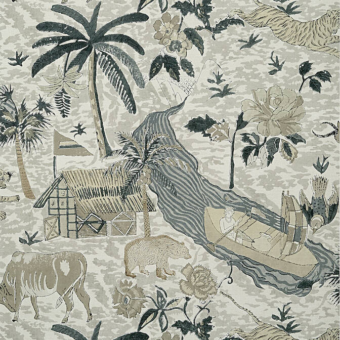TIGER RESERVE,Wallpaper Wallpaper| Thibaut Design