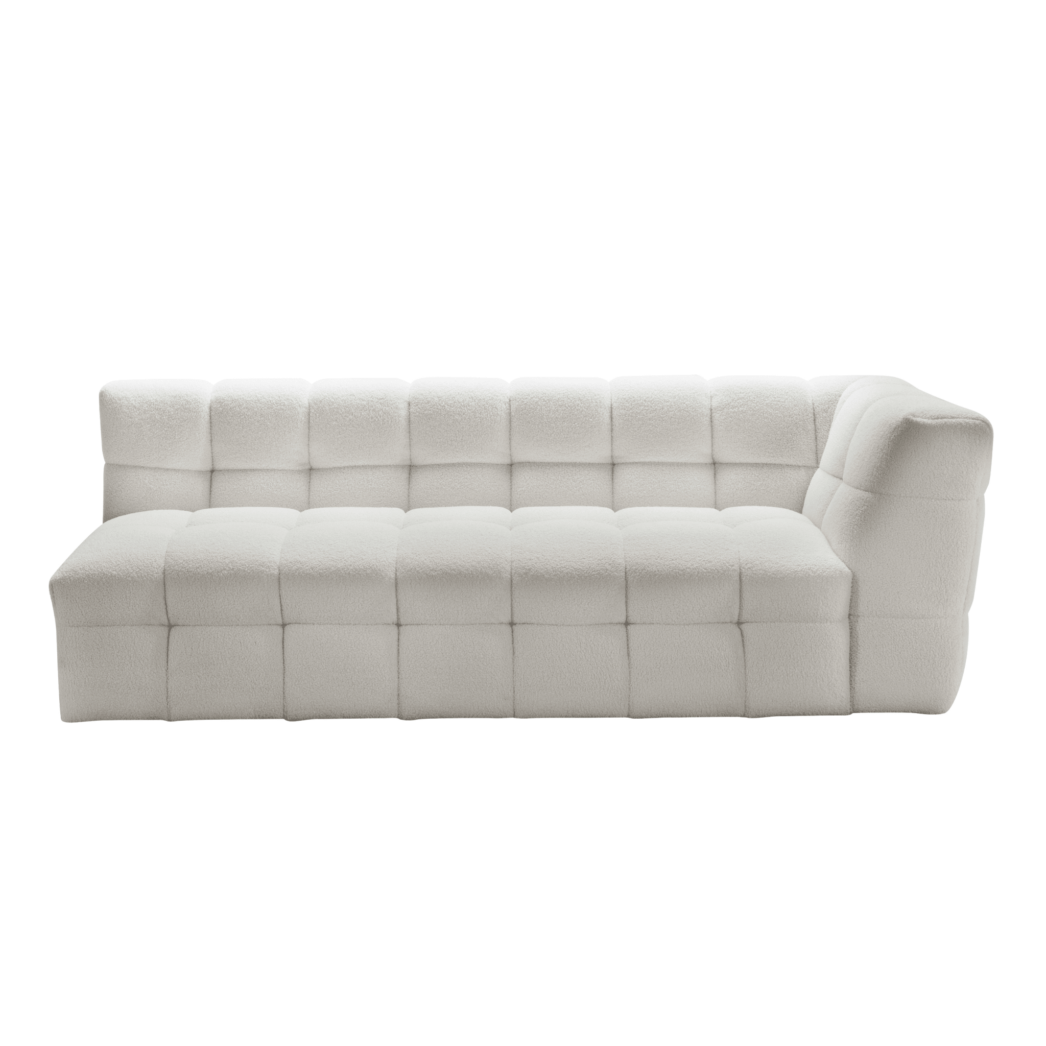 Timeless Classic Cream Right Arm Facing Sofa Sectionals| Roots Furniture
